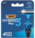 Bic Flex 3 hybrid shaver cartridges bl 4 (4st) 4st thumb