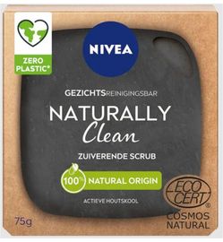Nivea Nivea Naturally clean zuiverende scrub (75g)