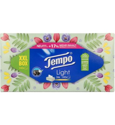 Tempo Tissue box XXL 3-laags (140st) 140st