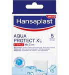 Hansaplast Aqua protect antibacterieel XL (5st) 5st thumb