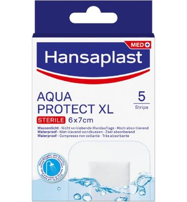 Hansaplast Aqua protect antibacterieel XL (5st) 5st