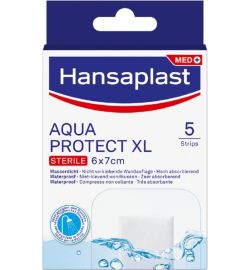 Hansaplast Hansaplast Aqua protect antibacterieel XL (5st)