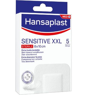Hansaplast Sensitive antibacterieel XXL (5st) 5st