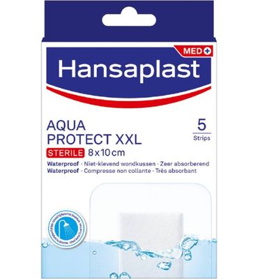 Hansaplast Aqua protect antibacterieel XXL (5st) 5st