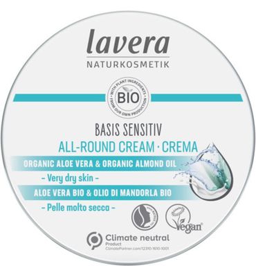 Lavera Basis Sensitiv all-round creme cream bio EN-IT (150ml) 150ml