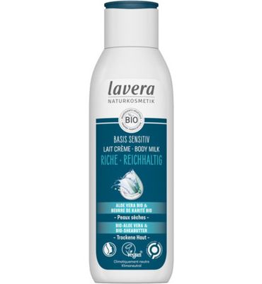 Lavera Basis Sensitiv bodylotion lait creme rich FR-DE (250ml) 250ml