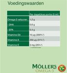 Mollers Omega-3 levertraan appel (250ml) 250ml thumb