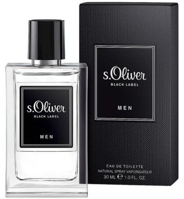 s.Oliver For him black label eau de toilette (30ml) 30ml