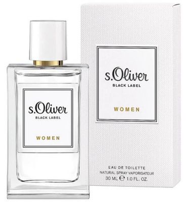 s.Oliver For her black label eau de toilette (30ml) 30ml