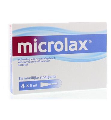 Microlax Klysma flacon 5ml (4st) 4st