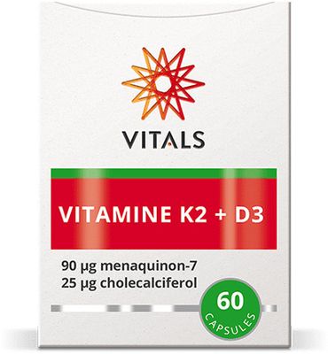 Vitals Vitamine K2 + D3 (60ca) 60ca