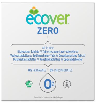 Ecover Vaatwastabletten zero (25st) 25st