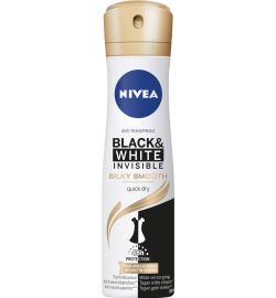 Nivea Nivea Deodorant black & white silky smooth spray (150ml)