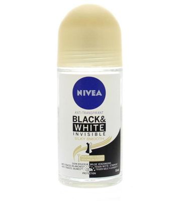 Nivea Deodorant black & white smooth roller (50ml) 50ml
