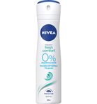 Nivea Deodorant fresh comfort spray (150ml) 150ml thumb