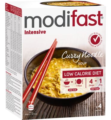 Modifast Intensive soep curry noodles (220g) 220g