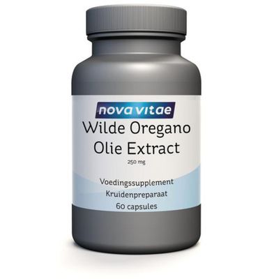 Nova Vitae Wilde oregano olie 250mg (60ca) 60ca