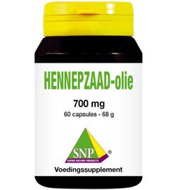 SNP Snp Hennepzaad olie (60ca)