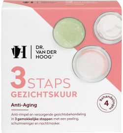 Dr. Van Der Hoog Dr. Van Der Hoog 3 Staps Gezichtskuur anti-aging (3st)