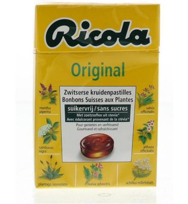 Ricola Original herb suikervrij (50g) 50g