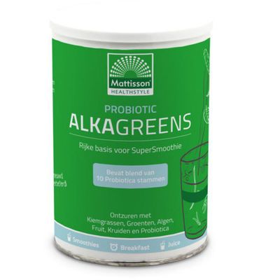 Mattisson Healthstyle Probiotic alkagreens poeder (300g) 300g