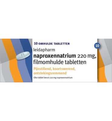 Leidapharm Naproxen natrium 220mg (10st) 10st