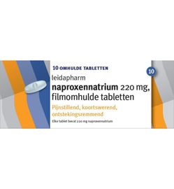Leidapharm Leidapharm Naproxen natrium 220mg (10st)