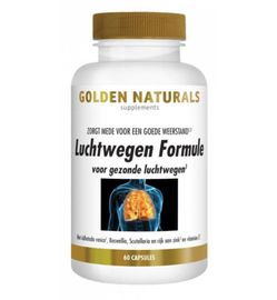 Golden Naturals Golden Naturals Luchtwegen support (60ca)