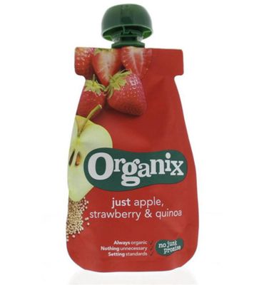 Organix Just apple strawberry quinoa 12+ maanden bio (100g) 100g