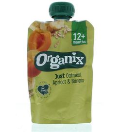 Organix Organix Just oatmeal apricot banana 12+ maanden bio (100g)