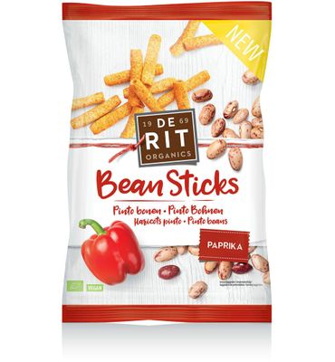 De Rit Bean sticks paprika bio (75g) 75g