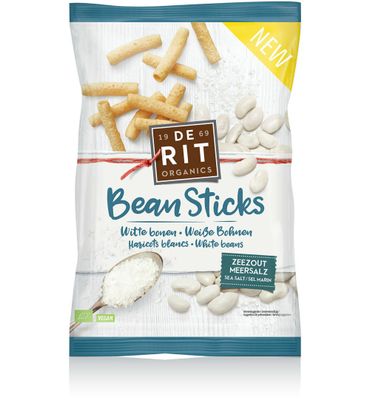 De Rit Bean sticks zeezout bio (75g) 75g