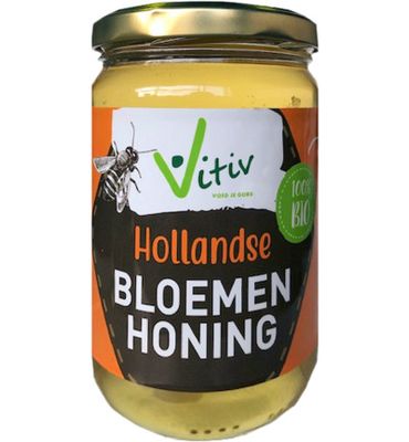 Vitiv Bloemen honing Hollands bio (700g) 700g