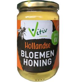 Vitiv Vitiv Bloemen honing Hollands bio (700g)