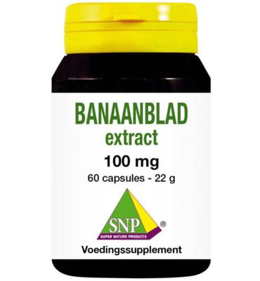 Snp Banaanblad extract (60ca) 60ca