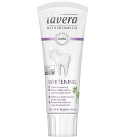 Lavera Lavera Tandpasta/toothpaste whitening bio EN-IT (75ml)