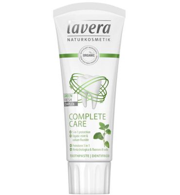 Lavera Tandpasta/toothpaste complete care bio EN-IT (75ml) 75ml