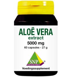 SNP Snp Aloe vera 5000 mg puur (60ca)