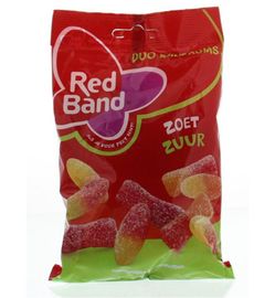Red Band Red Band Duo winegums zoet/zuur (166g)