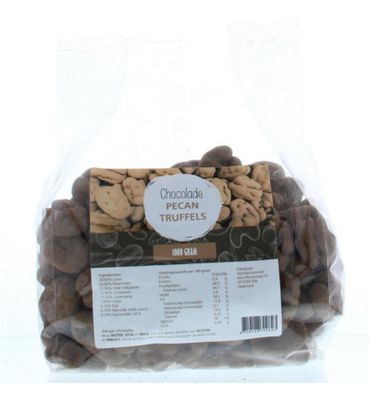 Mijnnatuurwinkel Chocolade pecan truffels (1000g) 1000g