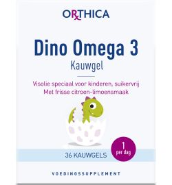 Orthica Orthica Dino Omega 3 kauwgels (36ST)