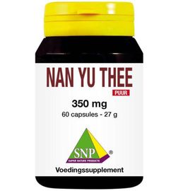 SNP Snp Nan yu thee 350 mg puur (60ca)