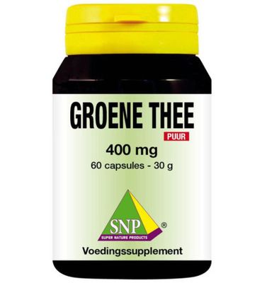 Snp Groene thee 400 mg puur (60ca) 60ca