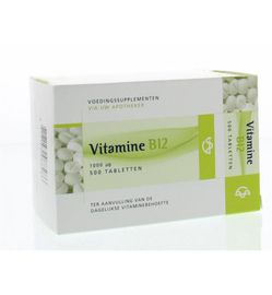 Spruyt Hillen Spruyt Hillen Vitamine B12 1000 mcg (500tb)