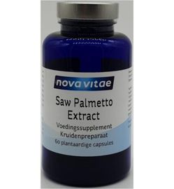 Nova Vitae Nova Vitae Saw palmetto extract 320 mg (Sabal serrulata) (60vc)