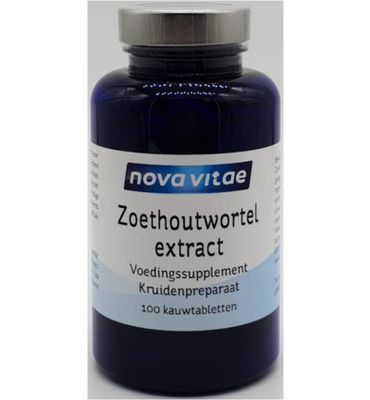 Nova Vitae Zoethoutwortel extract DGL (100tb) 100tb