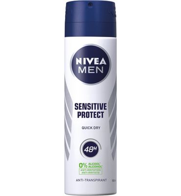 Nivea Men deodorant spray sensitive protect (150ml) 150ml