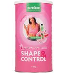 Purasana Shape & control proteine shake aardbei-framboos (350g) 350g thumb