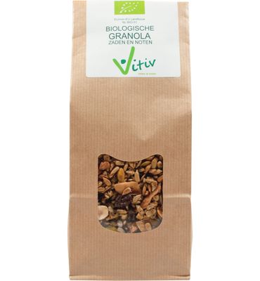 Vitiv Granola zaden en noten bio (500g) 500g