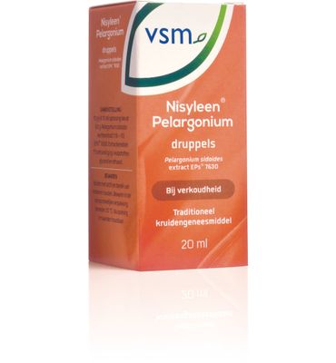 VSM Nisyleen pelargonium druppels (20ml) 20ml